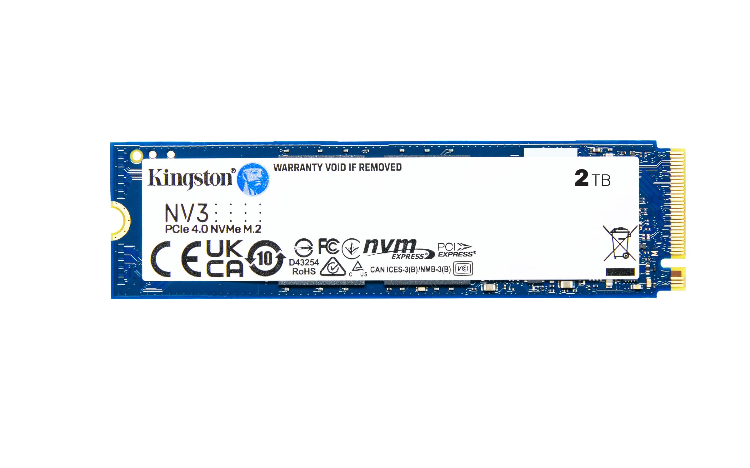HD INT M.2 2TB SSD KINGSTON NV3 PCIE 4.0 NVME