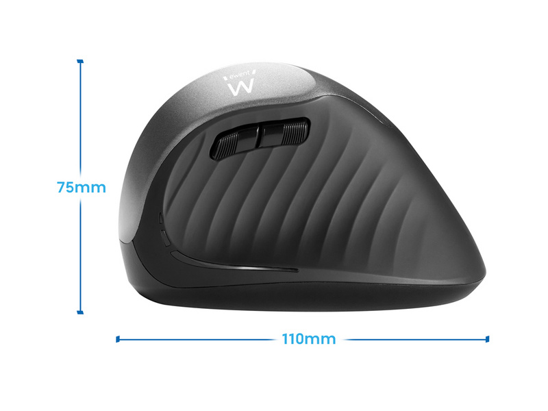 MOUSE EWENT WIRELESS ERGONÓMICO VERTICAL 2400 DPI