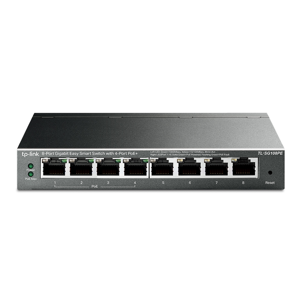 SWITCH 8 TP-LINK 10/100 EASY SMART