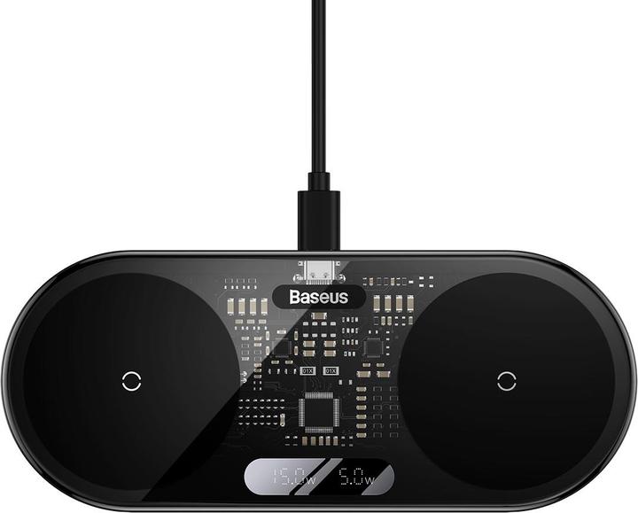 Imagem ilustrativa - Carregador sem fios duplo Baseus 20 W