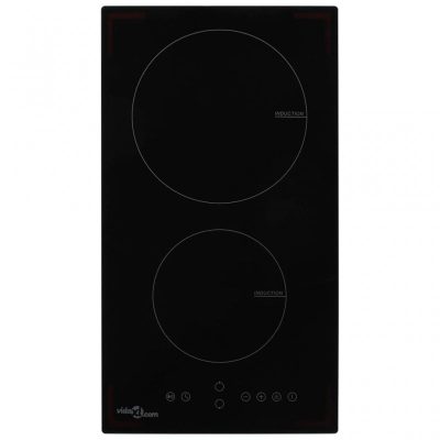 Imagem ilustrativa - Placa de indução 30 cm 2 zonas preta