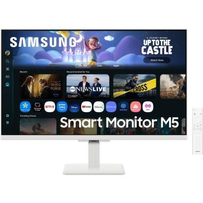 Imagem ilustrativa - Smart monitor 27" branco
