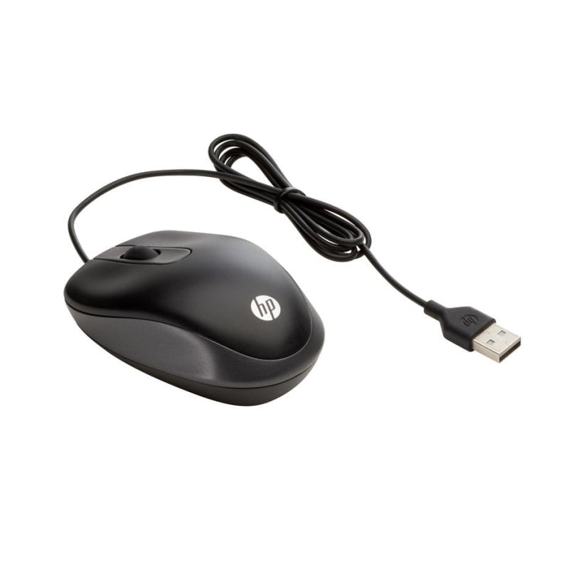 Rato HP USB Travel preto