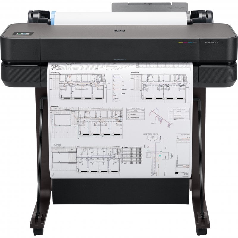 Plotter HP DesignJet T630 de 24 polegadas