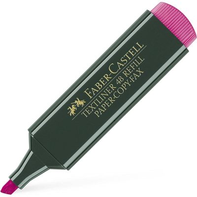 Marcador fluorescente Faber-Castell Textliner 48 Rosa