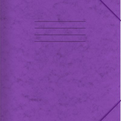 Imagem ilustrativa - Pasta de elásticos A4 com abas violeta