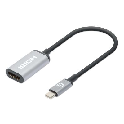 Adaptador Manhattan USB-C macho para HDMI fêmea