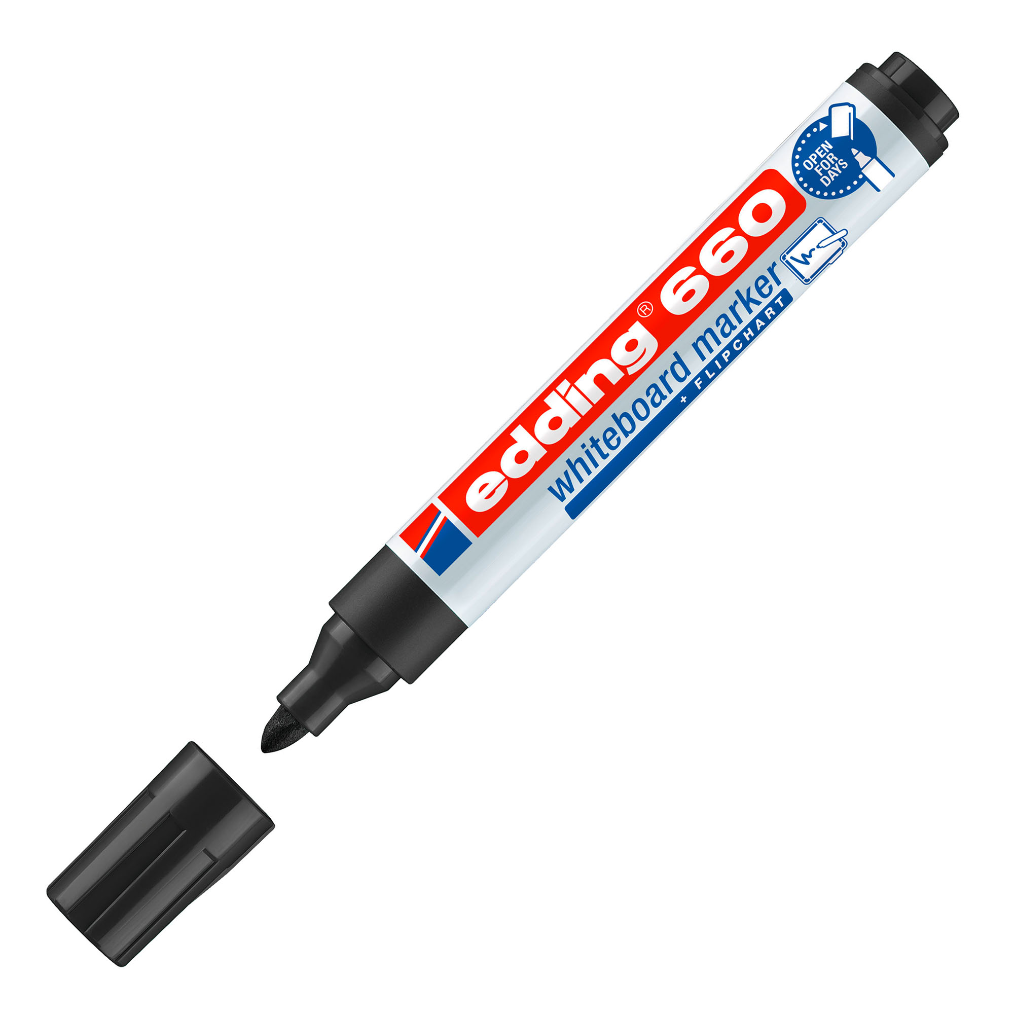 Marcador edding 660 preto