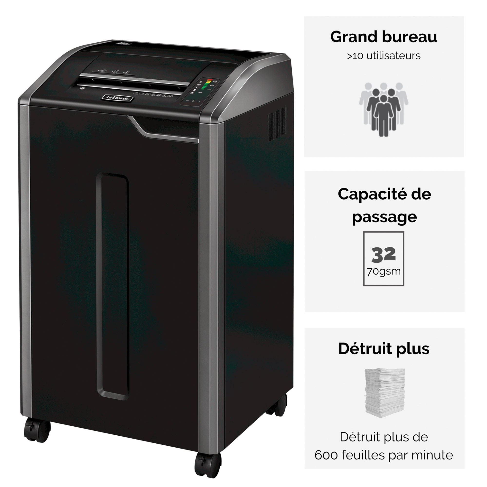 Destruidora Fellowes Powershred 425Ci