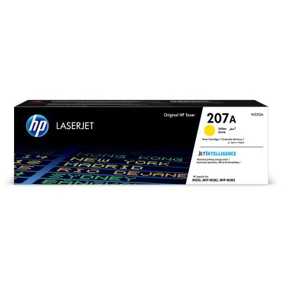 Toner HP 207A amarelo W2212A
