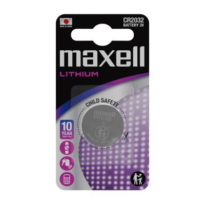 Pilha de lítio Maxell CR2032 3 V em blister