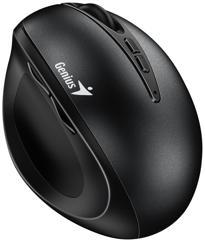 Rato vertical Genius Ergo 8300S preto
