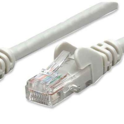 Cabo de rede Intellinet Cat6 U/UTP 2 m cinzento