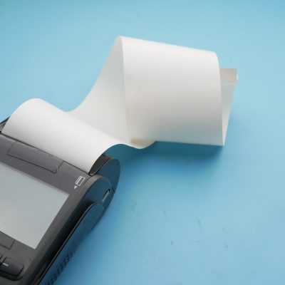 Imagem ilustrativa - rolo de papel térmico