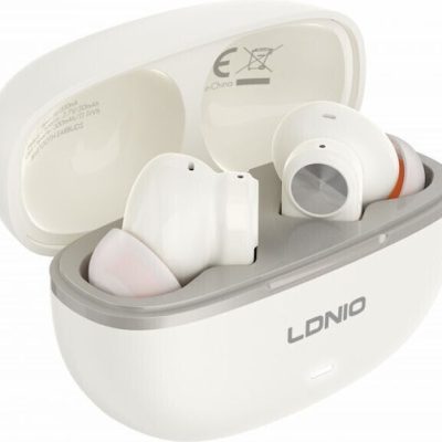 Imagem ilustrativa - Auriculares sem fios LDNIO T13 com estojo de carregamento